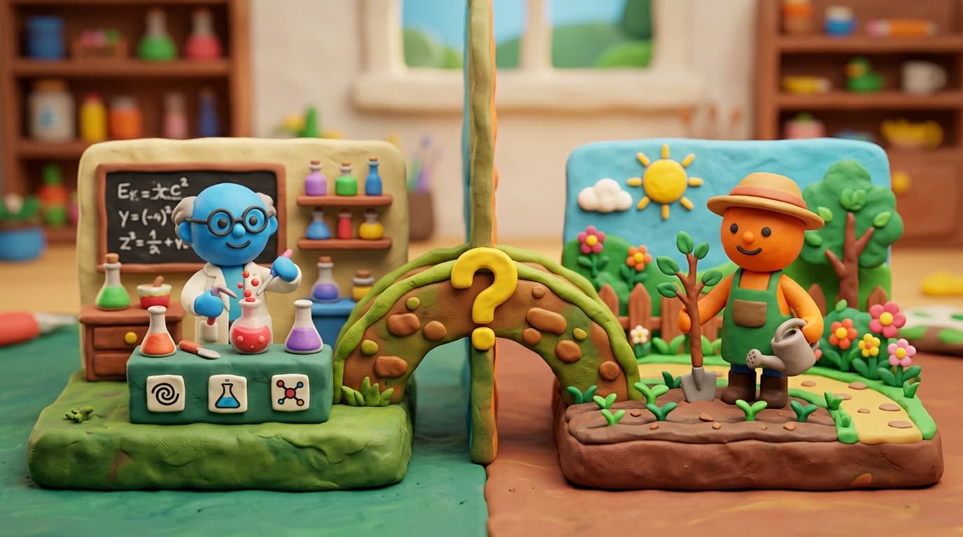 Side-by-side comparison of AI explainer video maker interfaces