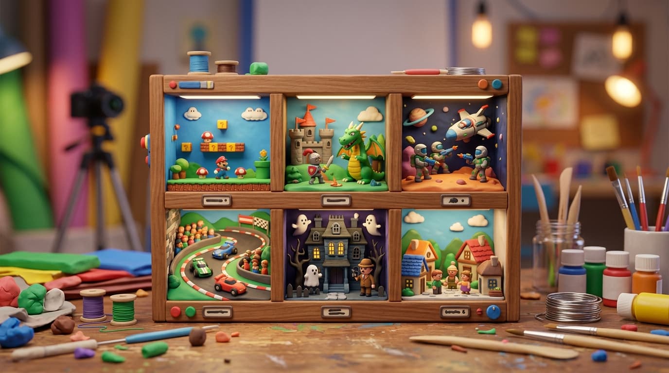 Various video animation styles for marketing content