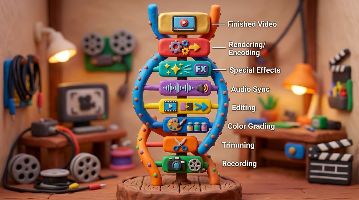 Dashboard showing video marketing performance metrics and ROI tracking