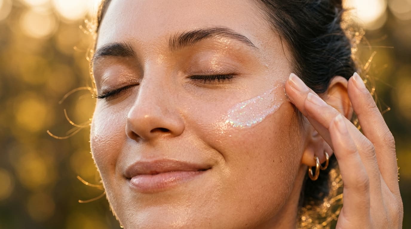 Luxury skincare product shot