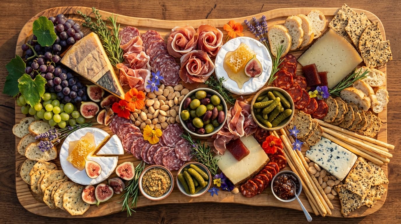 Renaissance charcuterie board