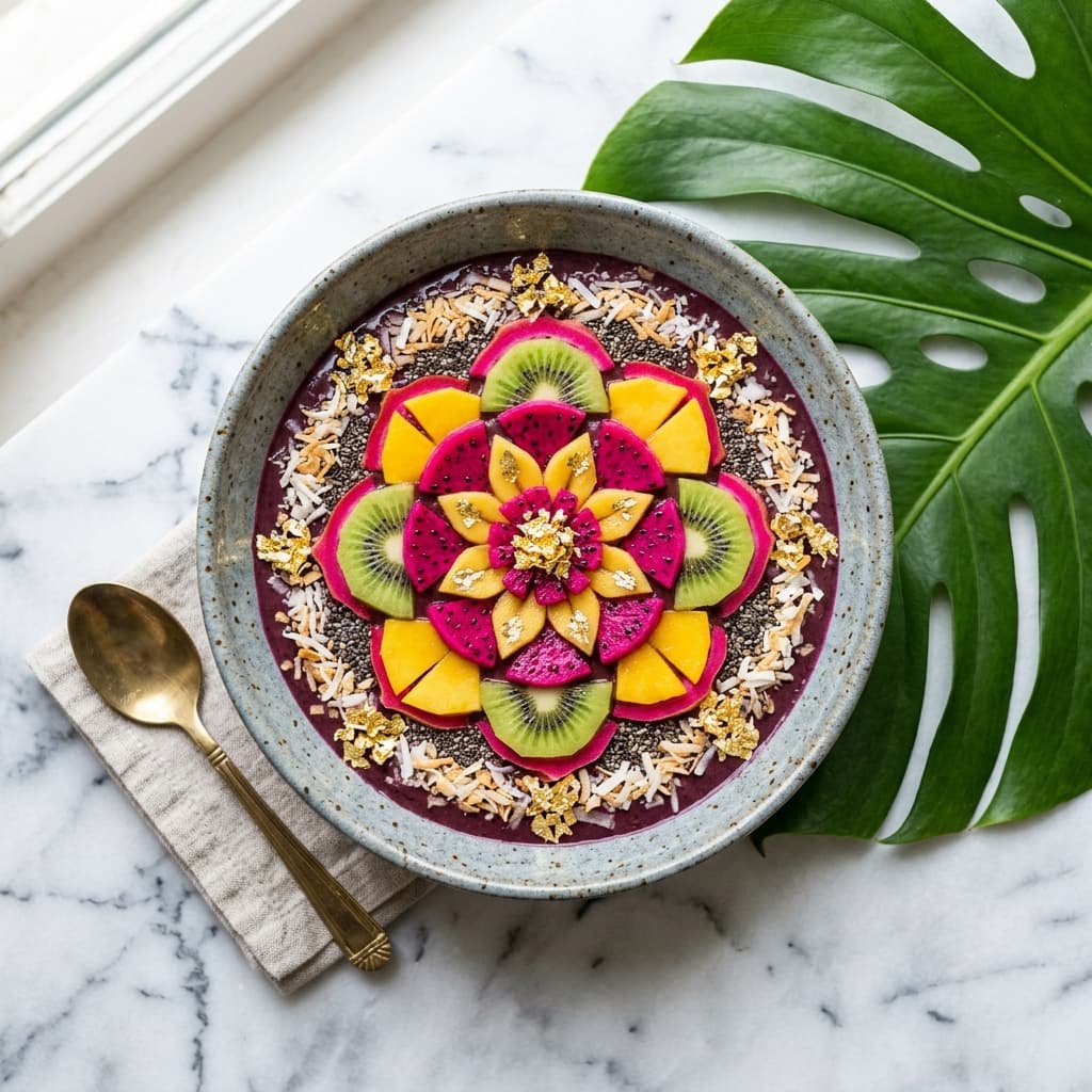 Mandala smoothie bowl