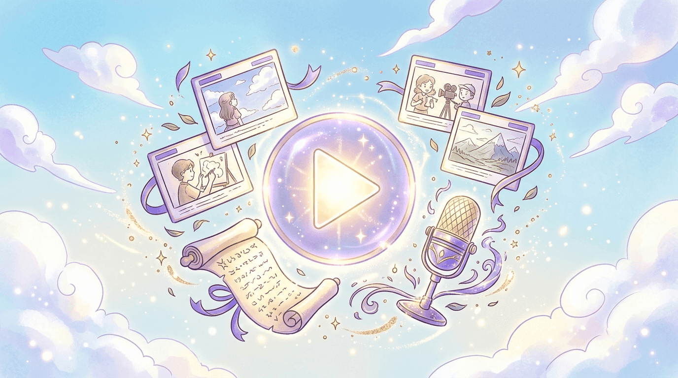 Lychee AI Video Studio interface showing explainer video creation