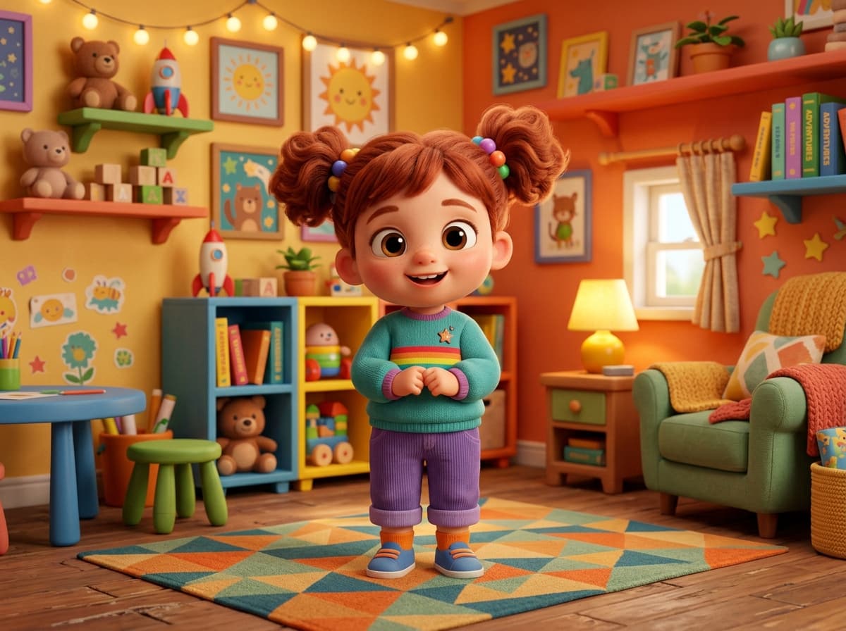 3D Render visual style example